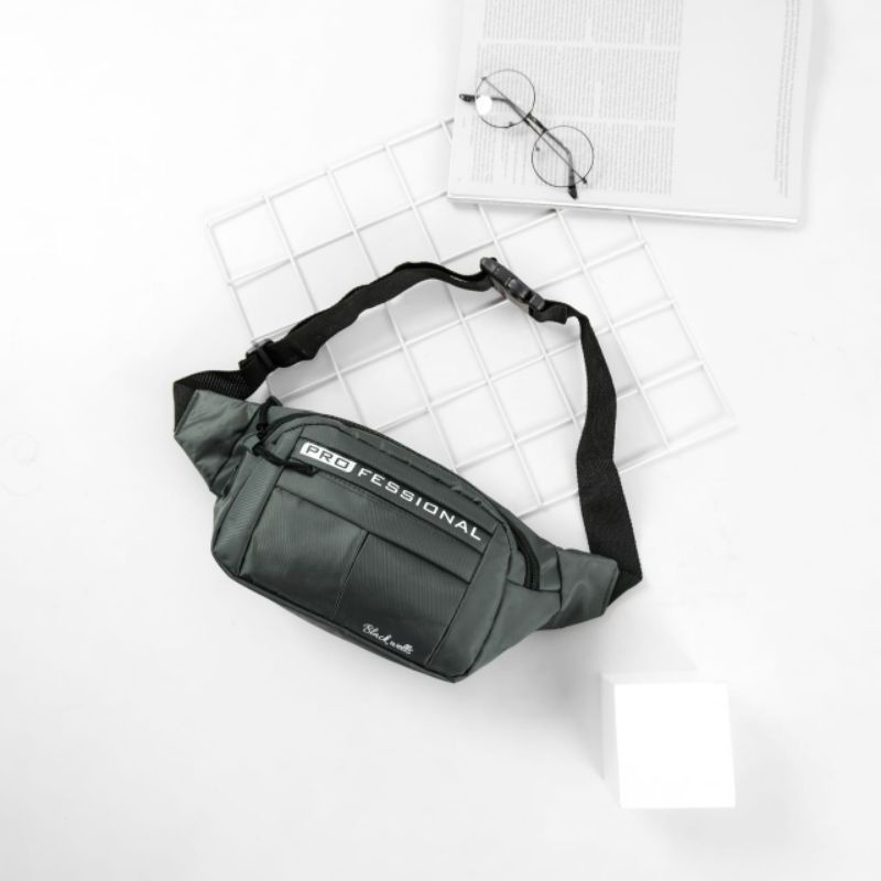 Waistbag Waterproof Black Wells