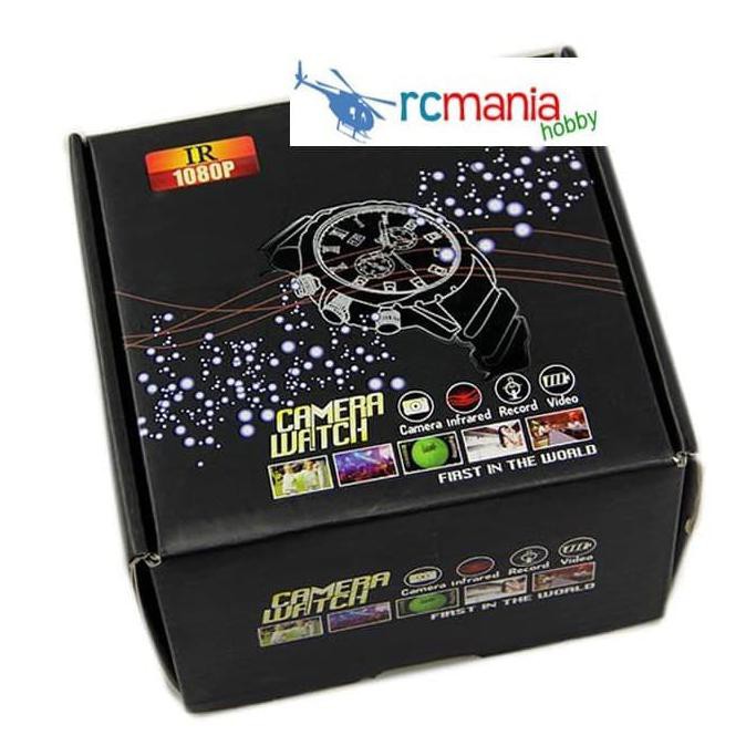 PART 8GB 1080P HD Waterproof Spy Camera Watch With Night Vision -DRONE_ZONE