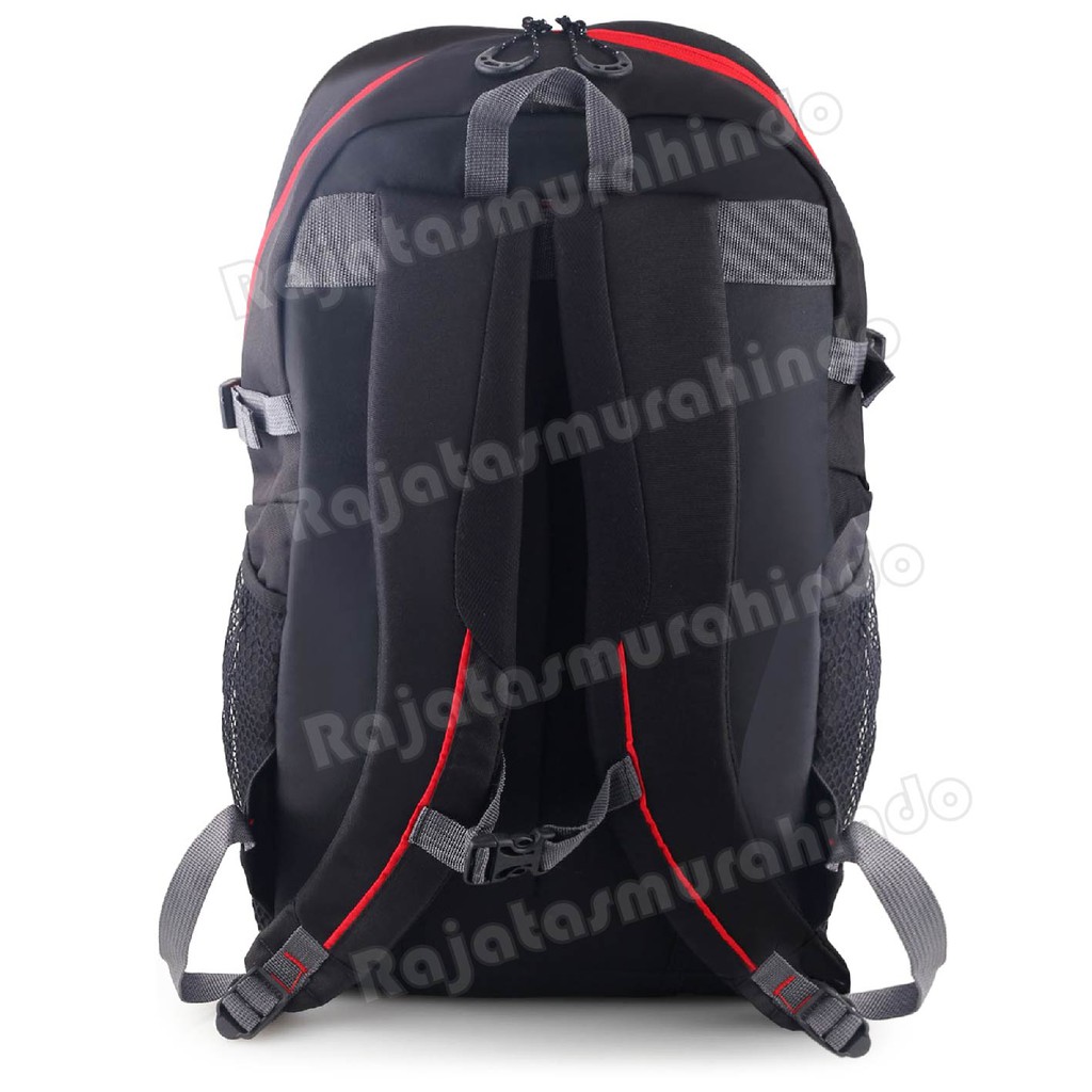 RTM - Tas Ransel Pria Gear Bag - Dragon - Series 03 - 13071 Backpack - Black Grey + FREE Raincover