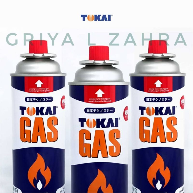 Gas Kompor Tokai 235gr Original |  Gas Portable Tokai 235gr