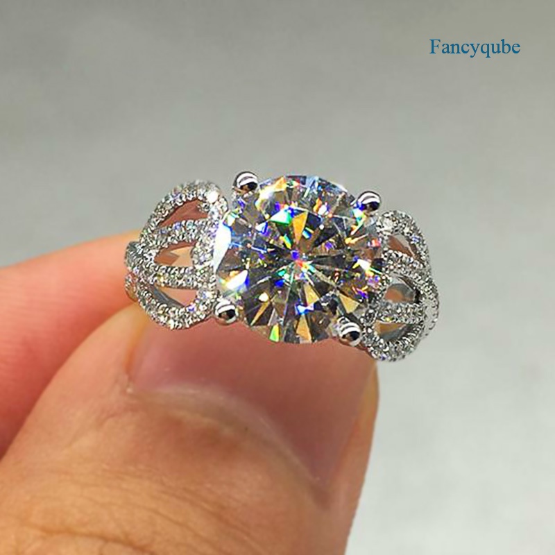 Cincin Batu Cubic Zirconia Untuk Wanita