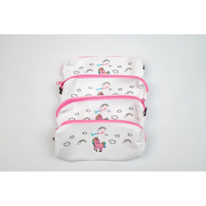 

Pencil Case/Tempat Pensil 058 (putih kuda)