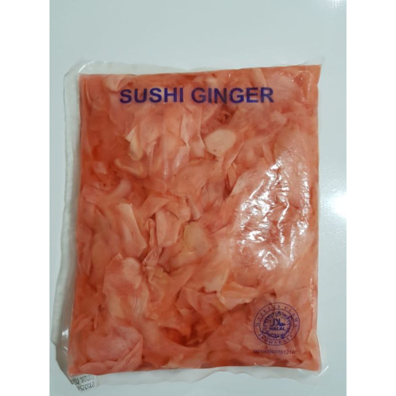 GARI PINK Acar Jahe Pink Manis 200 g Halal │ Gary Pink Import Ginger Pickled for Sushi │ Acar Jahe