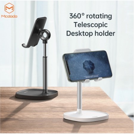 Mcdodo TB-7821 Telescopic Desktop Phone Stand Holder HP Di Meja Office