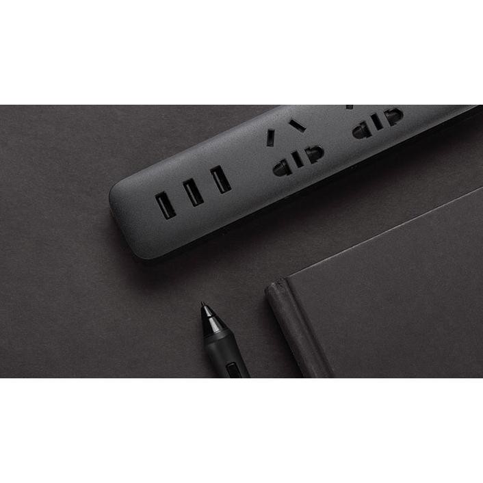 Xiaomi Mi Smart Power Strip 3 Plug dengan 3 USB Port 2A - XMCXB01QM (ORIGINAL)