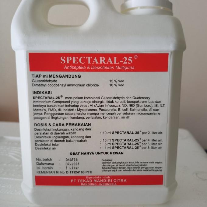 desinfektan spectaral-25 1 liter