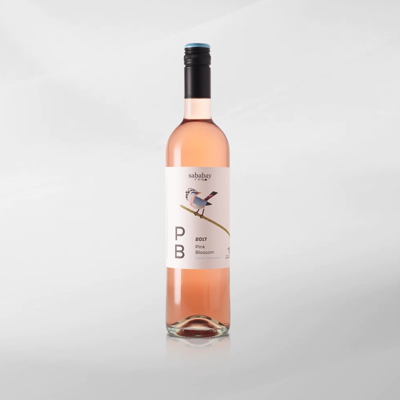 Rose Wine Sababay Pink Blossom 750 Ml ( Original &amp; Resmi By Vinyard )