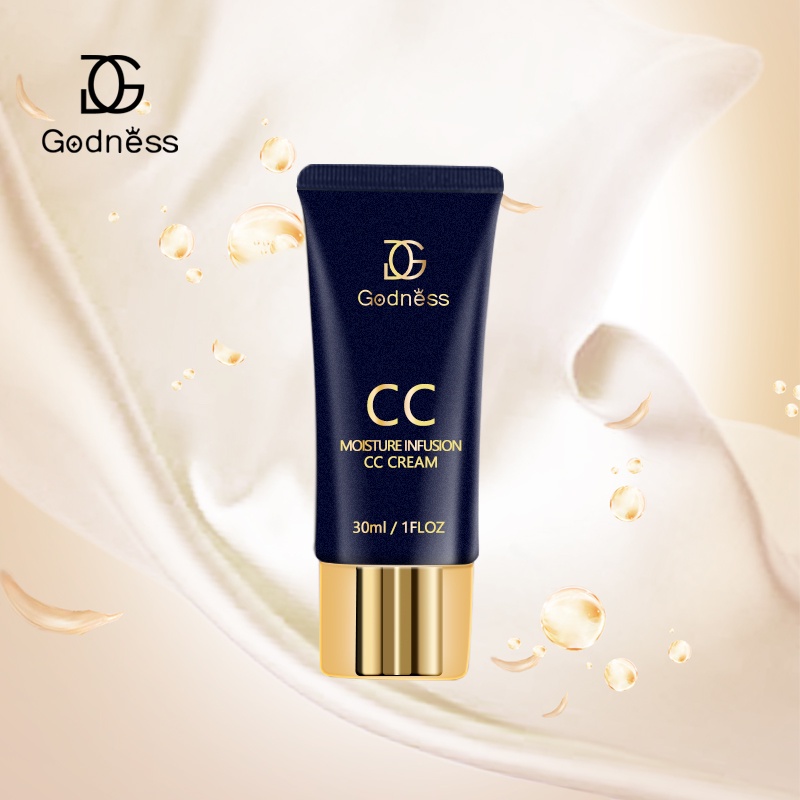 Image of Godness CC CC Cream Waterproof Foundation Concealer Brightening Skin Moisturizing Long Lasting Beauty Facial Cosmetics - 30ML #0