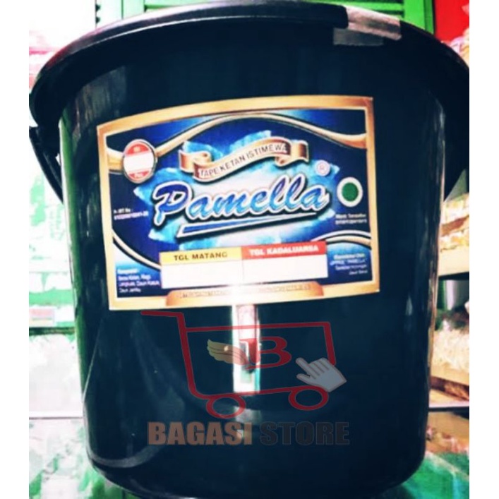

TAPE KETAN PAMELA KEMASAN EMBER ISI 80/ TAPE KUNINGAN JAWABARAT