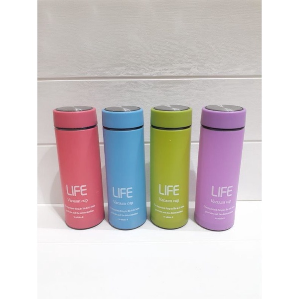 BOTOL MINUM KACA LIFE 380 ML