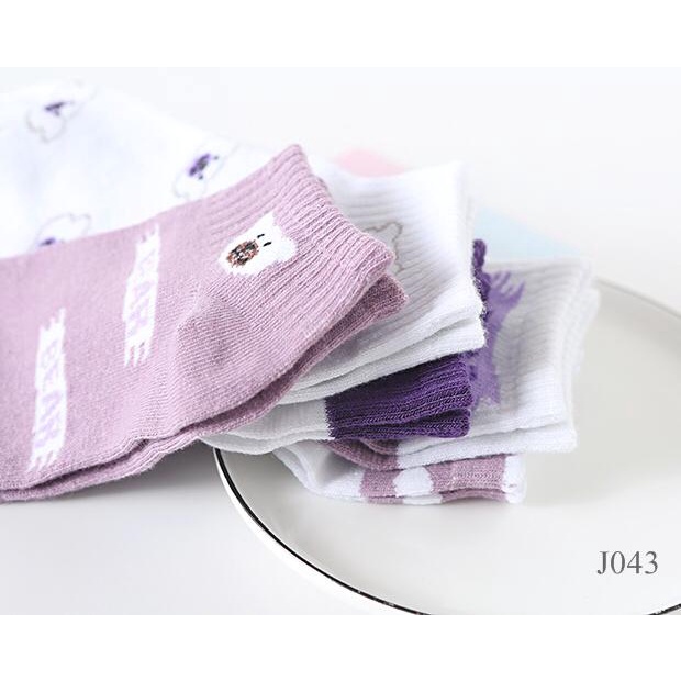 KAOS KAKI PURPLE BEAR J043