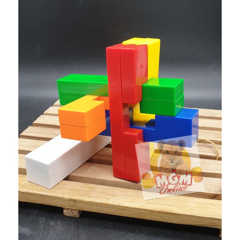 Puzzle 3D utk Asah Otak - Educational Game Puzzle Brain Puzzle