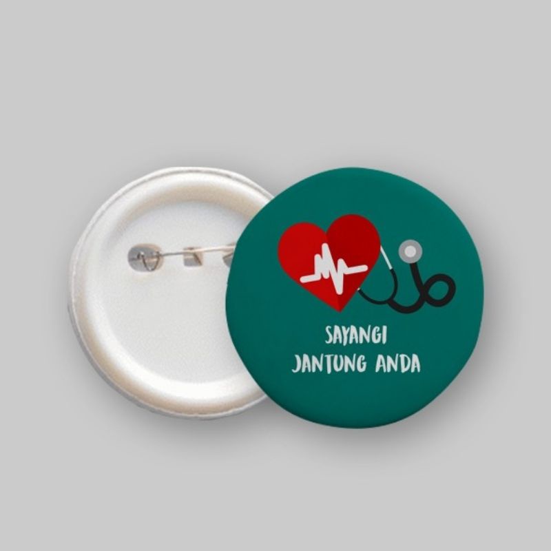 PIN 58mm / CETAK PIN 58mm / ISI 10pcs