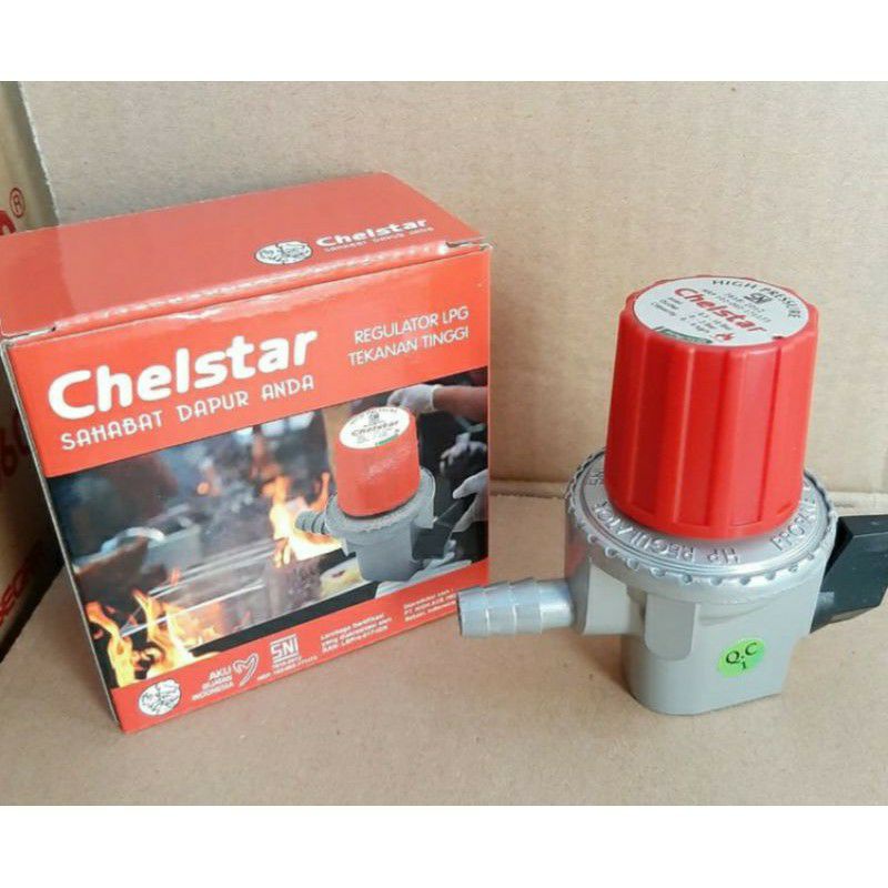 Regulator, high presure, chelstar tekanan tinggi non meter