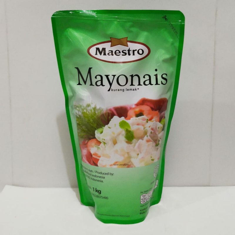 

MAESTRO MAYONES MAYONAIS MAYO POUCH 1KG