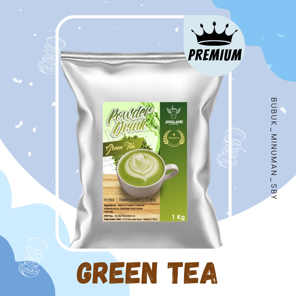 

Javaland Premium Bubuk Minuman Rasa Green Tea 1kg