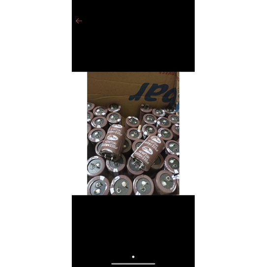 Elco 330uf 400v Shamwa baguss