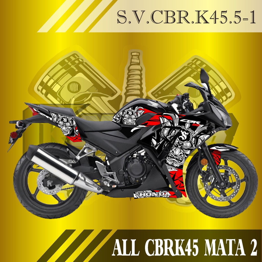 STICKER STRIPING LIST VARIASI HONDA CBR K45 - STRIPING CBR K45 SAMURAI 05