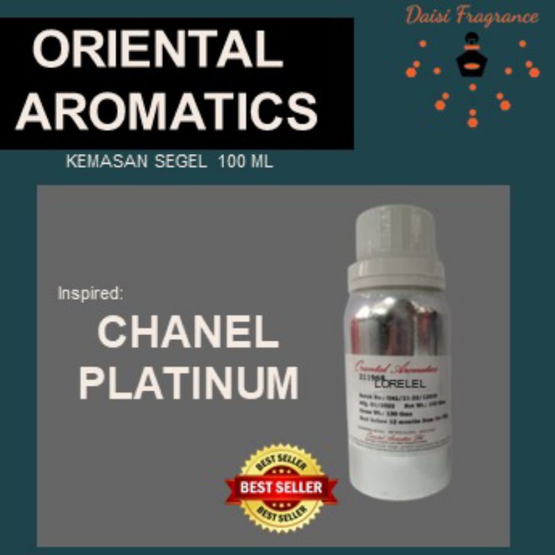 BIBIT PARFUM ORIENTAL AROMATICS CH4N3L PLATINUM