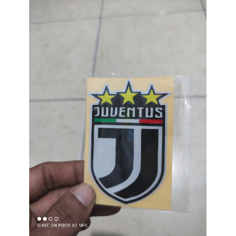 stiker Juventus cutting stiker (A12) stiker bola