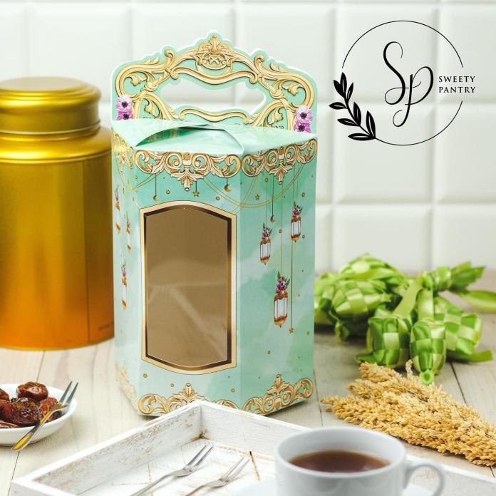 

Aliyah -Dus Cake Box Packaging Kotak Toples Hampers Lebaran Idul Fitri Hot!!!R30F