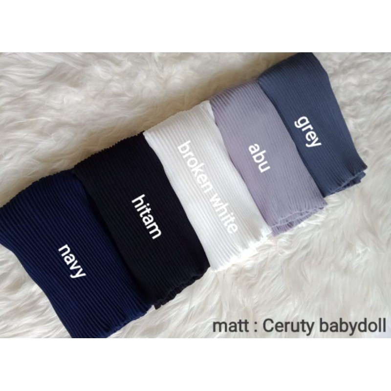 pashmina plisket full ceruty babydoll/phasmina plisket-1