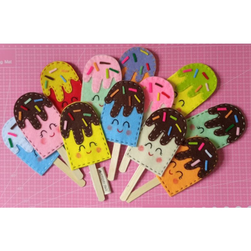 

Amplop Flanel Ice Cream 1lusin