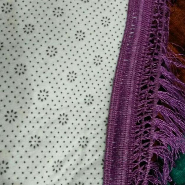 ❊ Sajadah Tebal Polos Jumbo 70x110cm Lembut Dan Empuk ➬