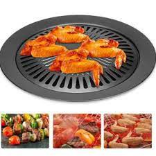 Grill Pan Anti Lengket Diameter 32 Cm / Tempat Pemanggang Daging BBQ / Ultra Grill Pan 32 Cm