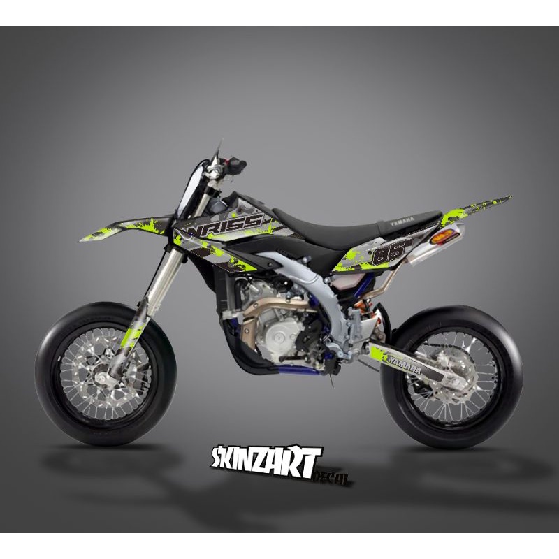 decal striping yamaha wr 155 custom