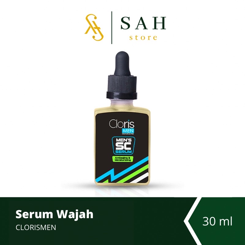 Clorismen SC Serum - Serum Wajah Pria Untuk Memudarkan Bekas Jerawat Yang Bopeng