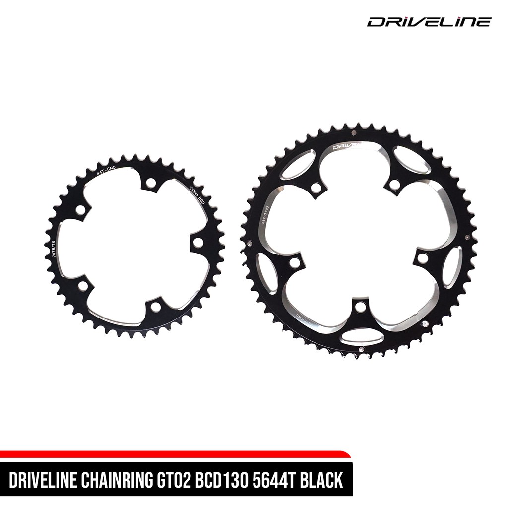 DRIVELINE CHAINRING GT02 BCD130 56/44T