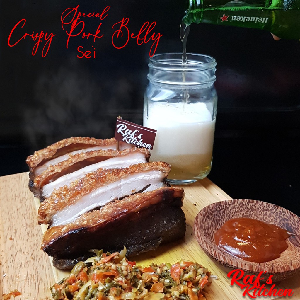 

Babi Krispi Sei Asap/ Sei Babi krispi (250-500gr)