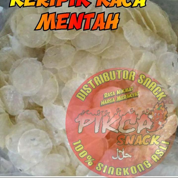 

✞PROMO✞ PIKCA SNACK Keripik kaca Mentah 1 kg termurah se indonesia