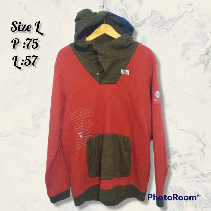 Hoodie rajut second murah