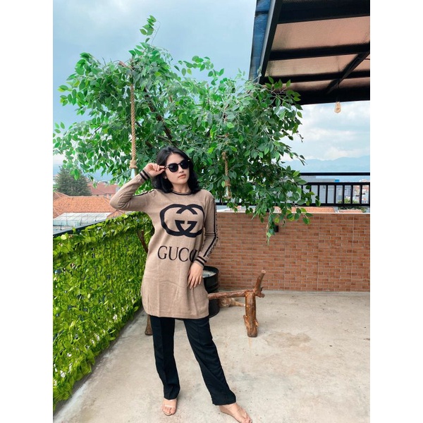 dress rajut import K-dress rajut wanita import-atasan rajut import