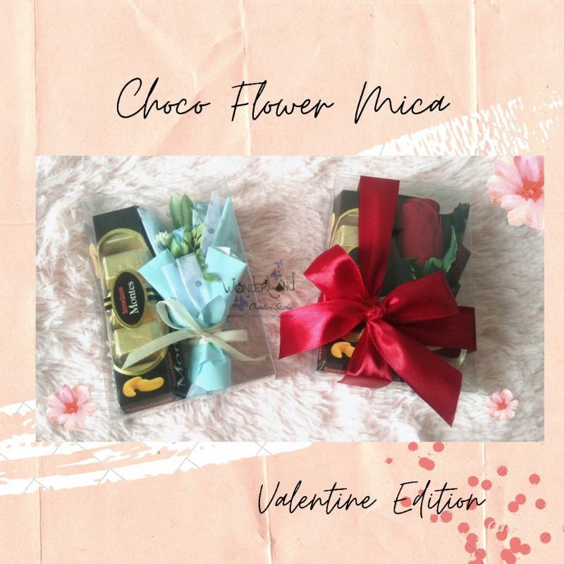 

Choco Flower Mica (Coklat Valentine/Buket Bunga)