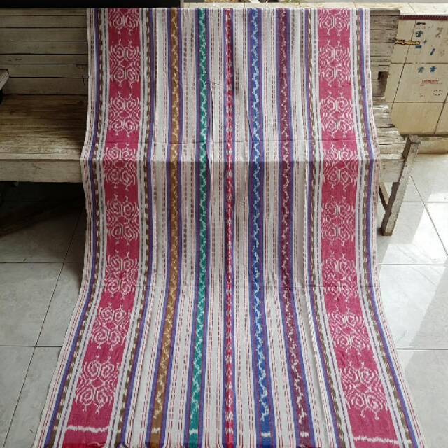 Kain Tenun Blangket Halus(Aneka Motif Putih)