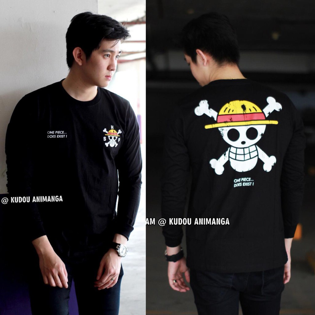 Longsleeve Onepiece Does Exist! Mugiwara Black