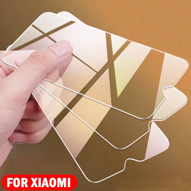 Tempered Glass HD Transparan Untuk Xiaomi Mi 8 9 10t 11 11t Lite Pro 9t A1 A2 A3 Redmi Go Max Mix 1 2 2s 3 Poco F1 F2