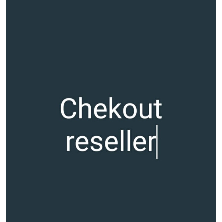 

chekout khusus reseller konfirmasi wa