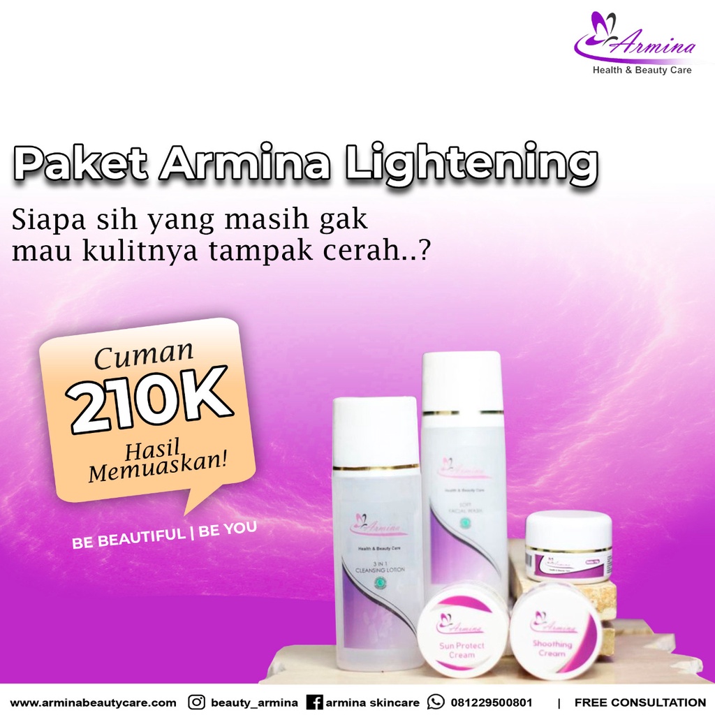 Paket Lightening Aman (Krim Pagi Non Foundation)