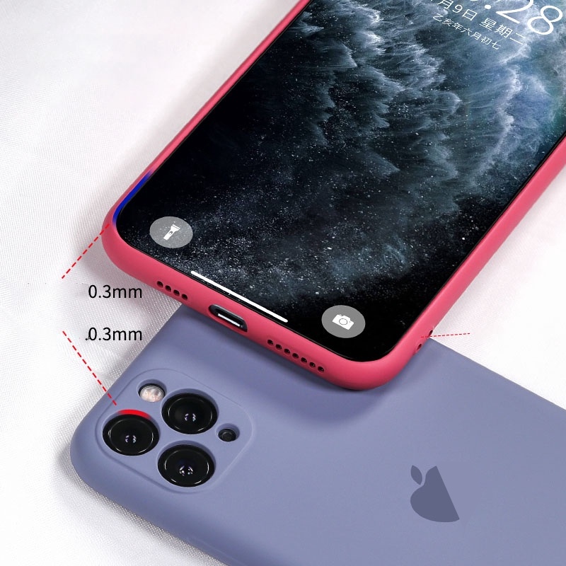 Lens Protection Silicone Case untuk iPhone 11 / Pro / Pro Max