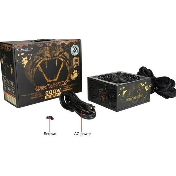 Murah Power Supply Raidmax Cobra Power Rx 800ae M 800w 80 Plus Gold Psu Shopee Indonesia
