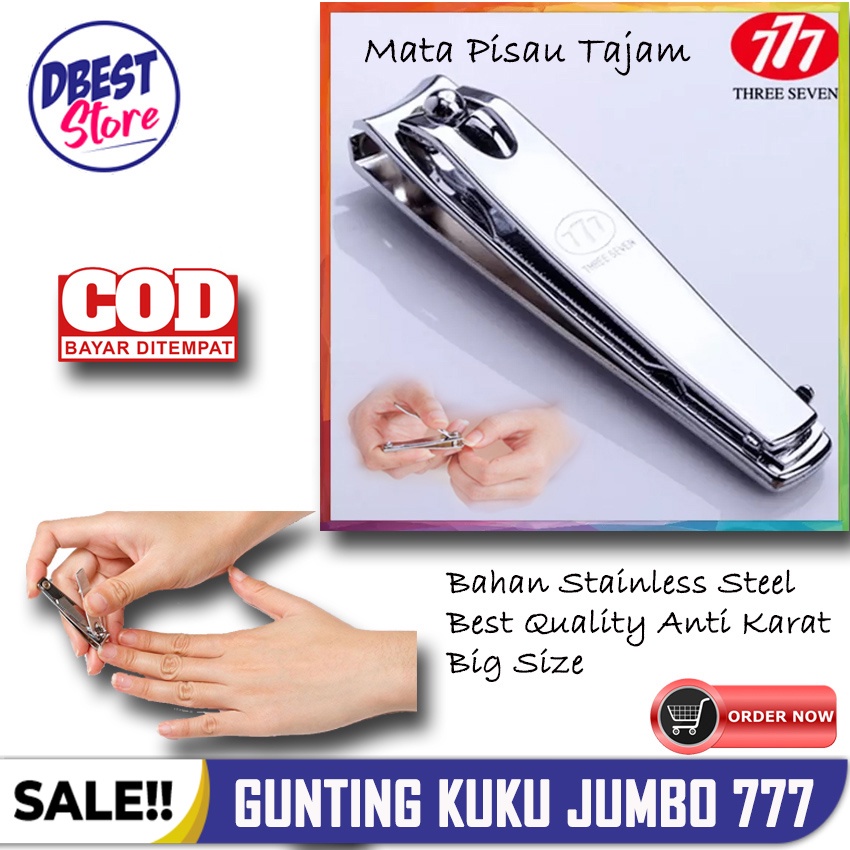 GUNTING KUKU 777 (JUMBO) / GUNTING KUKU BESAR STAINLESS STEEL