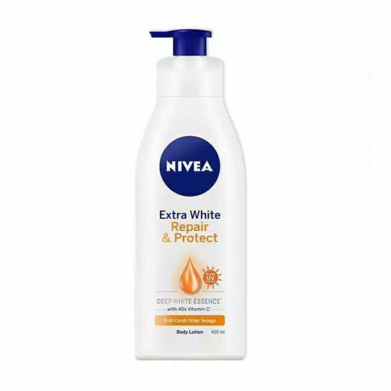 ☃️Cutezz_Ching1☃️Nivea Extra White Repair &amp; Protect 400ml