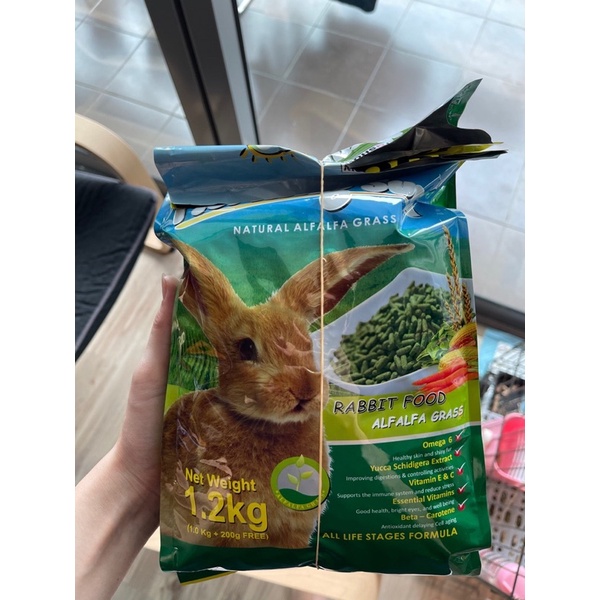 morning sun pelet kelinci