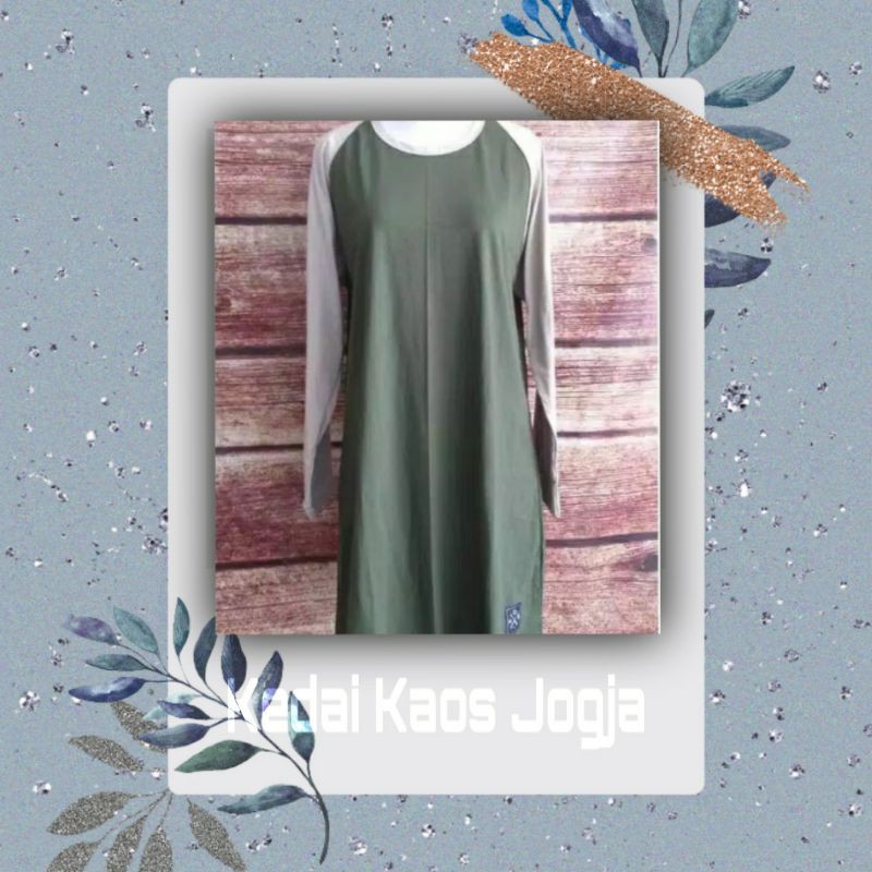 Kaos Tunik/ Kaos Reglan/ Kaos polos/ Kaos muslimah BiG SIze/ Ukuran Jumbo