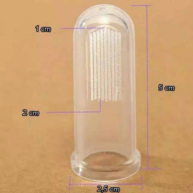 Sikat Gigi Bayi Silikon lembut / Sikat Gigi bayi sikat Gigi Jari