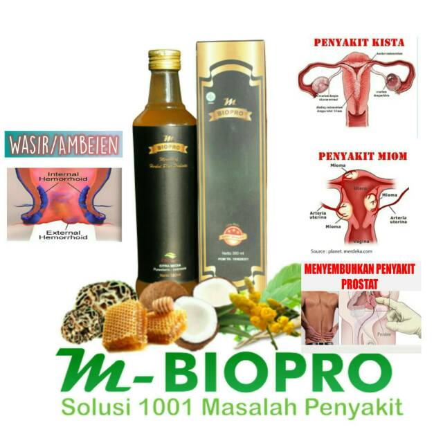 M Biopro Herbal Kista - Miom - Wasir - Ambeien - prostat  | M-BIOPRO